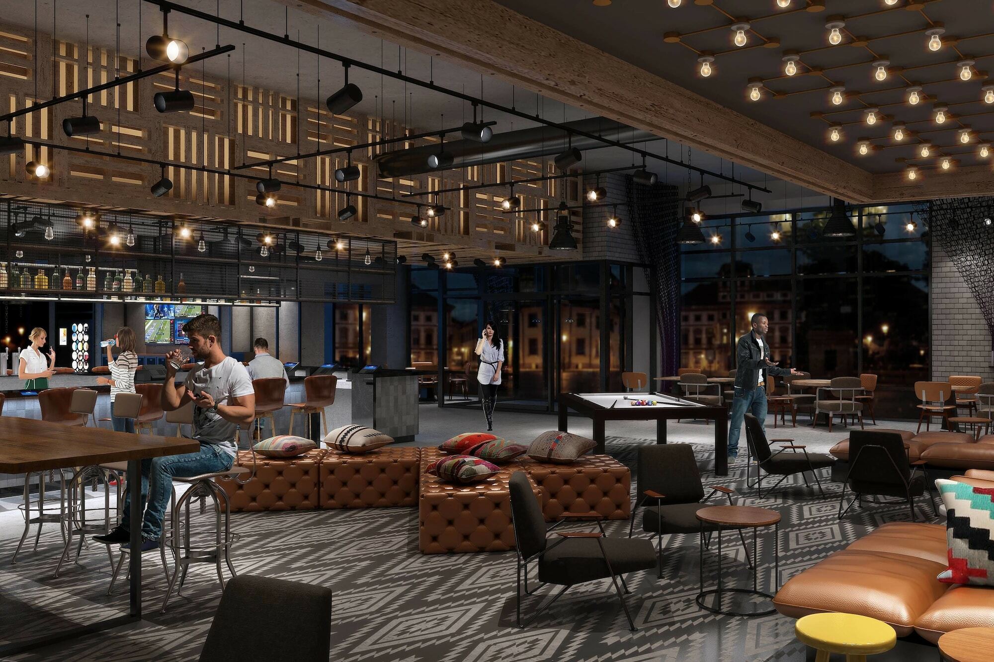 Moxy Atlanta Midtown Hotel Luaran gambar