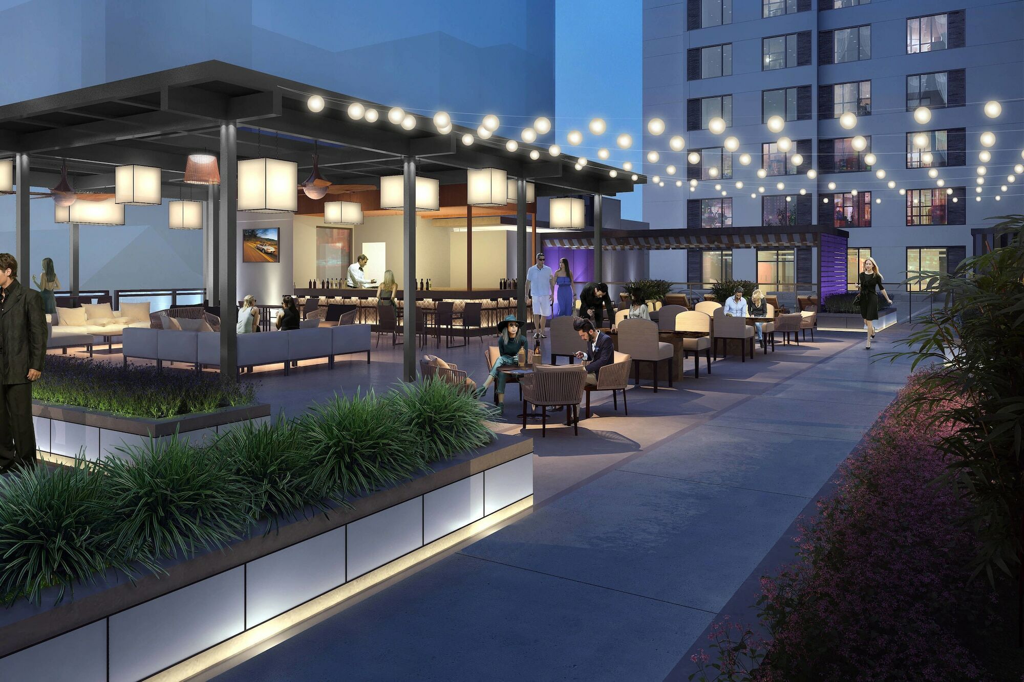 Moxy Atlanta Midtown Hotel Luaran gambar